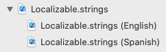 Localizable.strings group