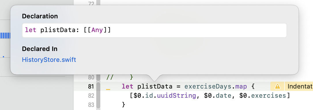 Type of plistData